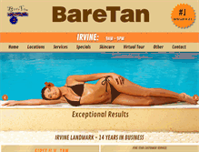 Tablet Screenshot of baretan.com